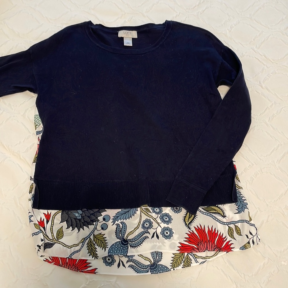 Loft Sweater Blouse